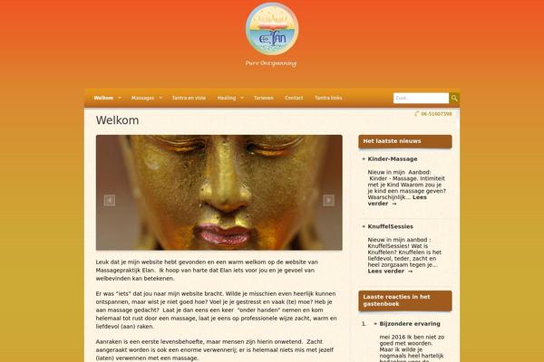 Wellness theme site design template sample