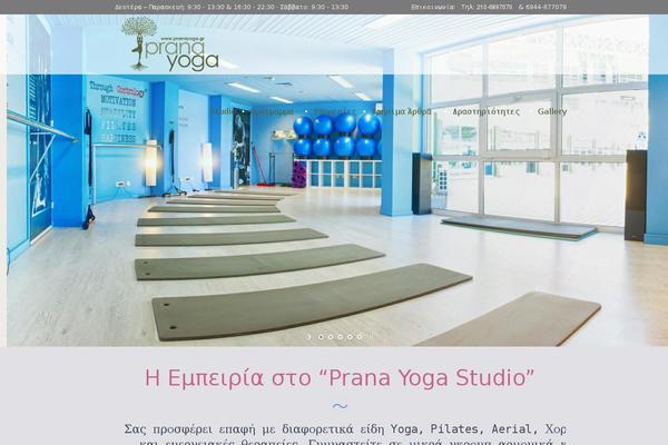 pranayoga.gr site used Yoga-fit