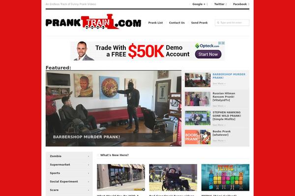 pranktrain.com site used VideoPro