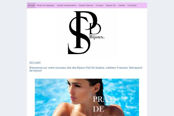 pratdeseabra.fr site used Creative Sans