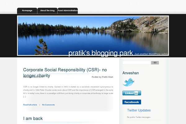 Yosemite theme site design template sample