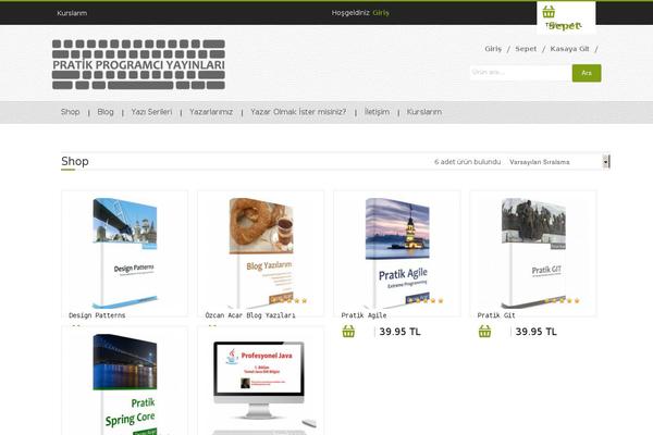 Book Store theme site design template sample