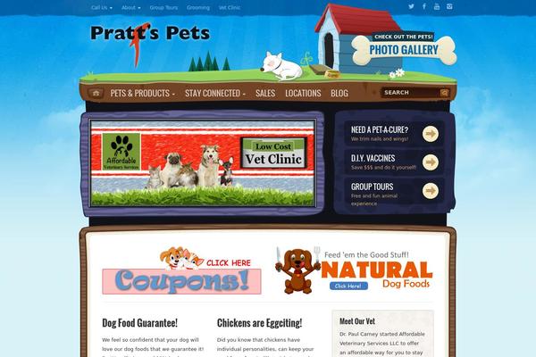 prattspets.com site used Petsandvets