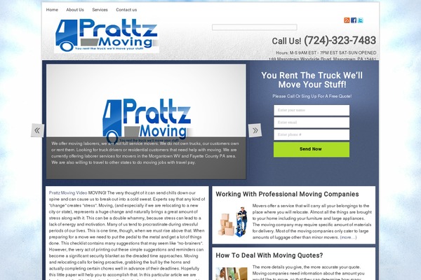 prattzmoving.com site used Securitycompany