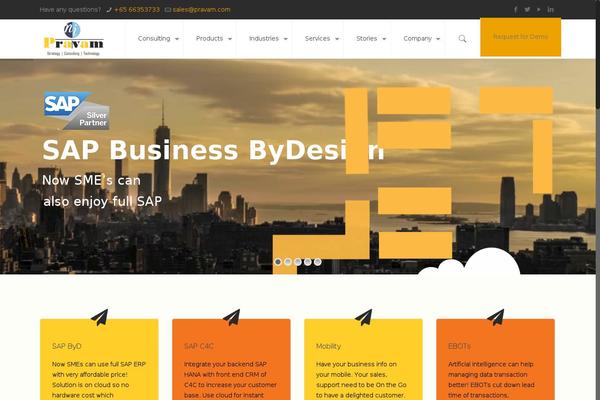 BeTheme theme site design template sample