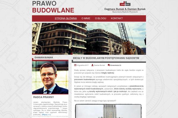 prawobudowlane-blog-buniak.pl site used Buniak