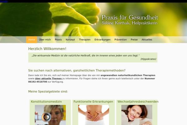 praxis-fuer-gesundheit.net site used Sabine-korthals17