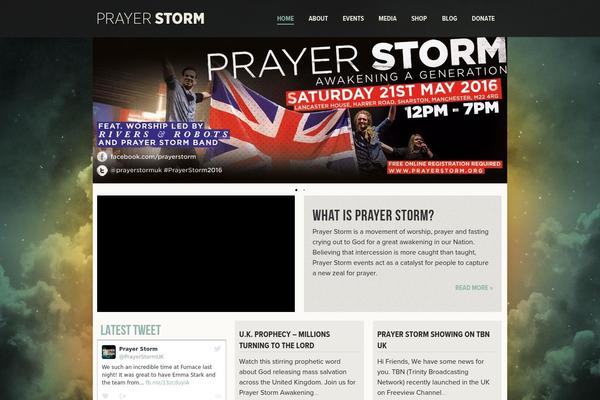 prayerstorm.org site used Prayerstorm2