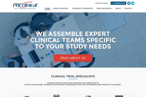 prcclinical.com site used Plumbweb-child