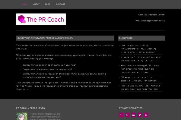 prcoach.co.uk site used Prcoach