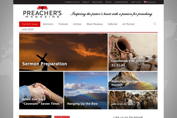 preachersmagazine.org site used Ciola