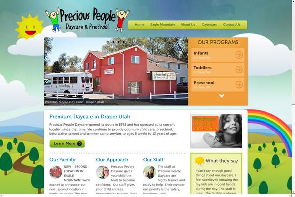 Pekaboo theme site design template sample