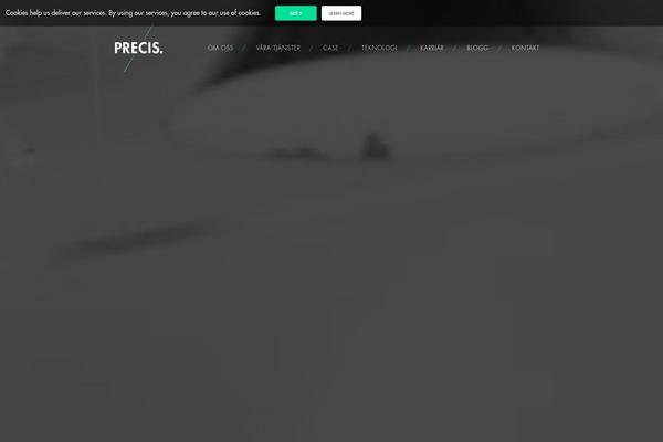 precis WordPress theme, websites list used precis theme precis theme websites examples