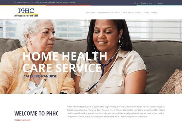 precisehomehealthcareservices.com site used Healthandcare-child