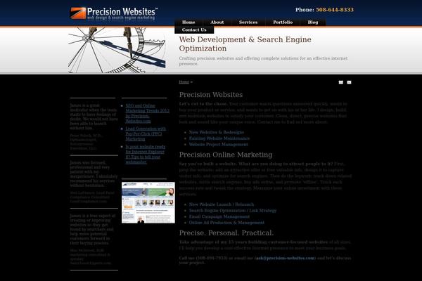 Site using Cforms plugin