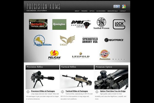 precisionarms.com site used Catalyst