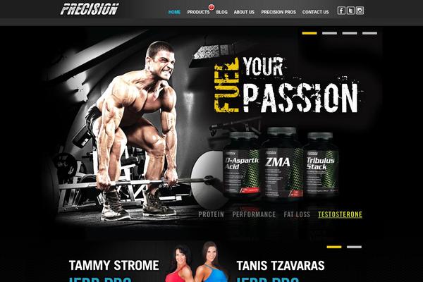 precisionsupplements.ca site used Precisionsupplements