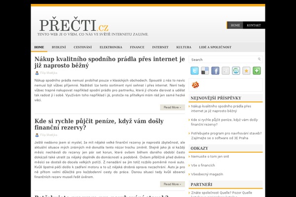 precti.cz site used Shifty