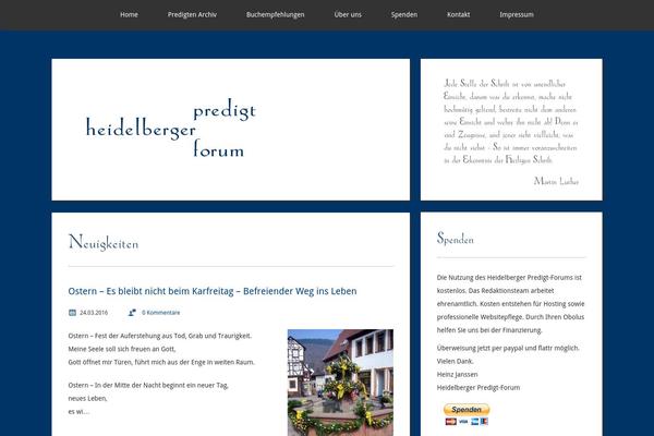 predigtforum.de site used Predigtforum-2