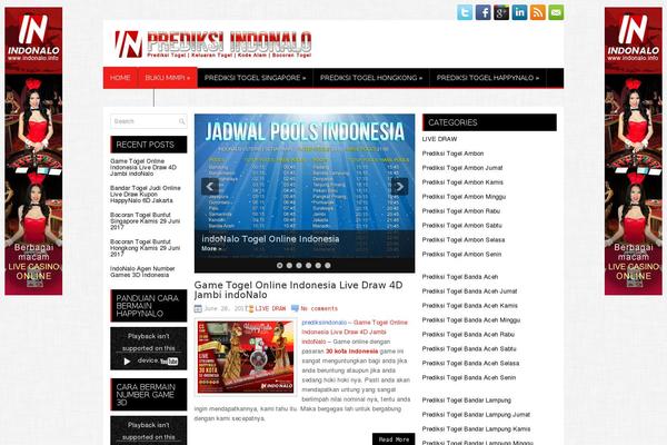 prediksiindonalo.com site used Novanews