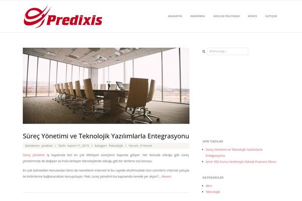 predixis.com site used Responsive Brix