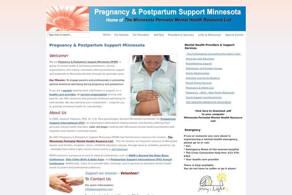 pregnancypostpartumsupportmn.com site used Headway-205