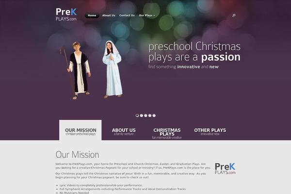 Nova theme site design template sample