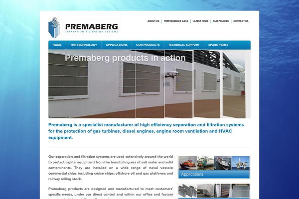 premaberg.com site used Premaberg