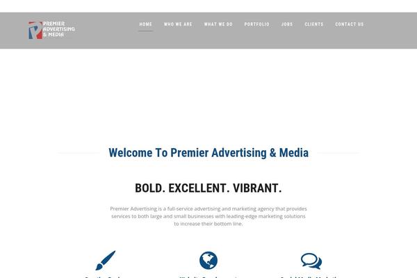Eject theme site design template sample