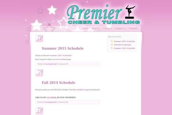 premiercheer-tumbling.com site used Pinkstars