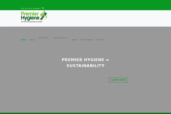 premierhygiene.co.nz site used Premier_hygiene