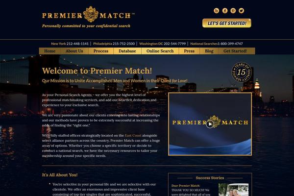 premiermatchmaking.com site used Premier