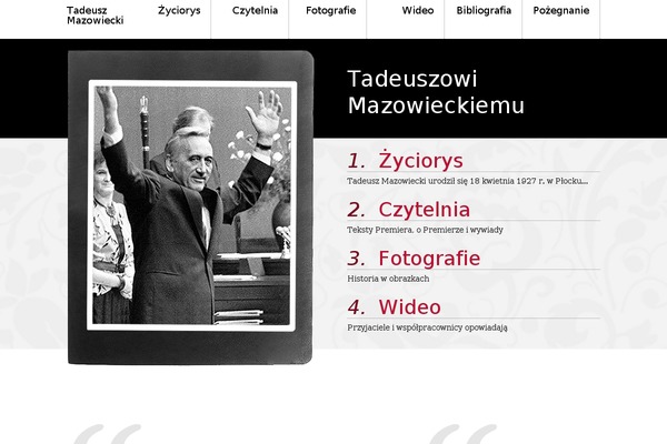 premiermazowiecki.pl site used Maz