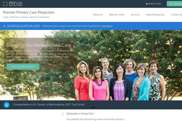 premierprimarycare.com site used Care_center_wordpress