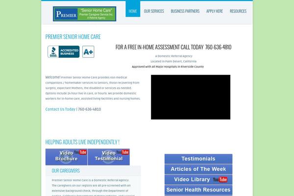 Trias theme site design template sample