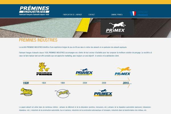premines.fr site used Metro-child
