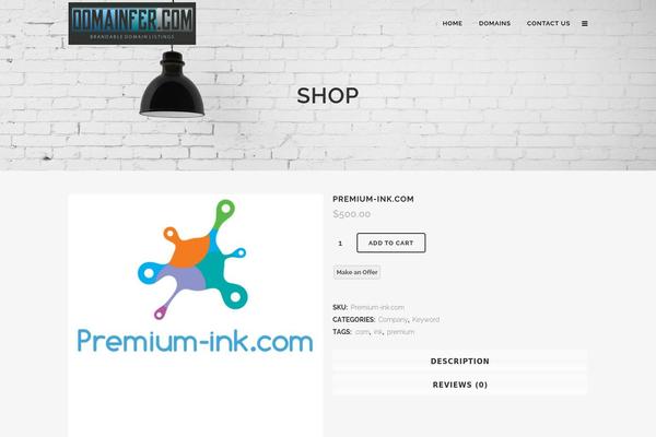 premium-ink.com site used Wpzoner