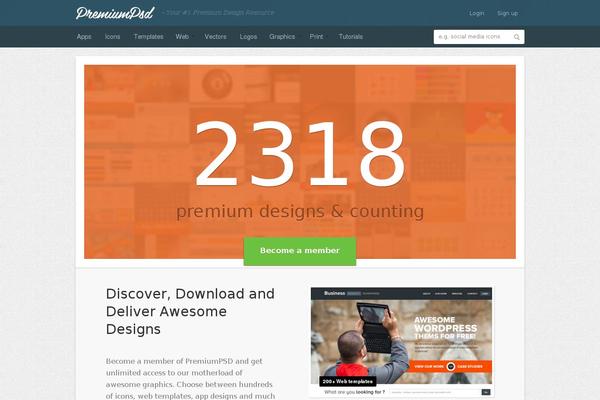 memo theme websites examples