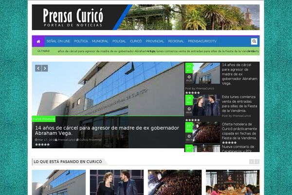 prensacurico.cl site used Estacion1