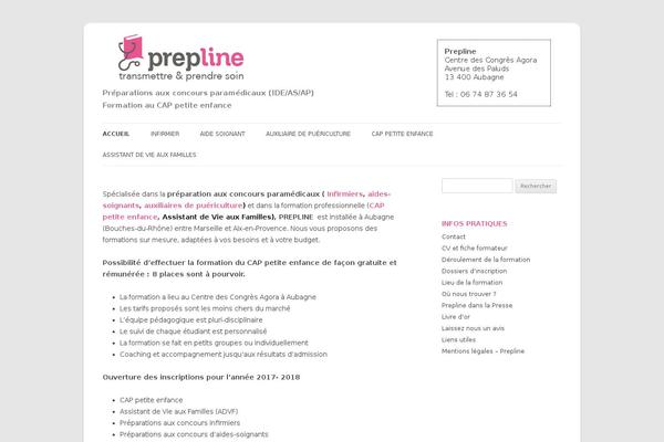 prepline.fr site used Prepline