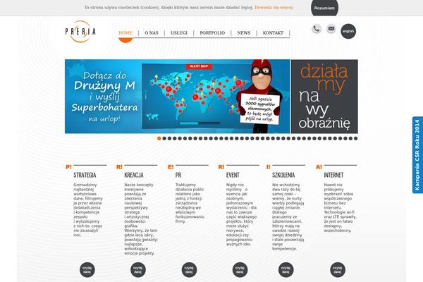 Fringetech theme site design template sample