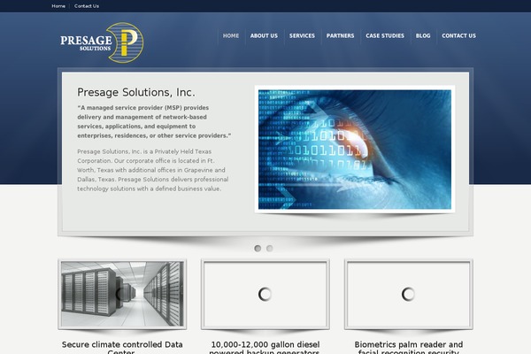presagesolutions.com site used Karma