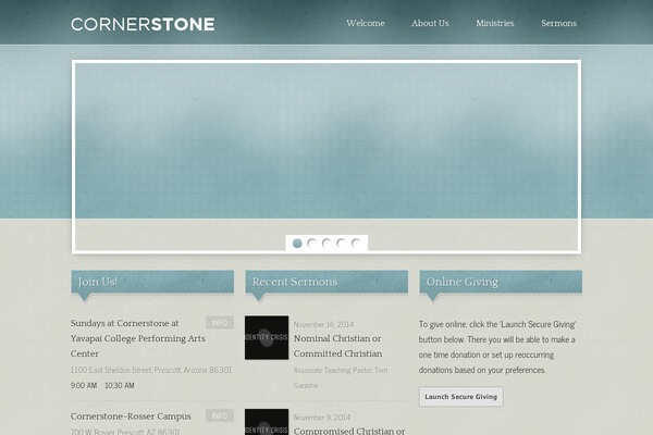 prescottcornerstone.com site used Antioch