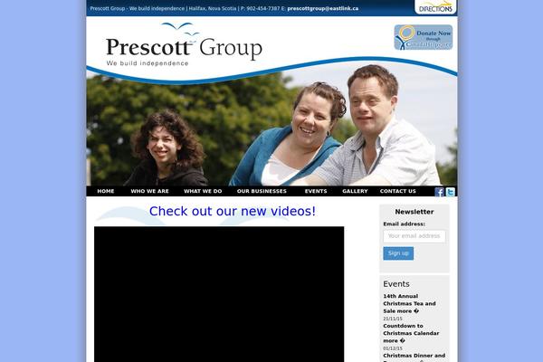 prescottgroup.ca site used Prescottgroup