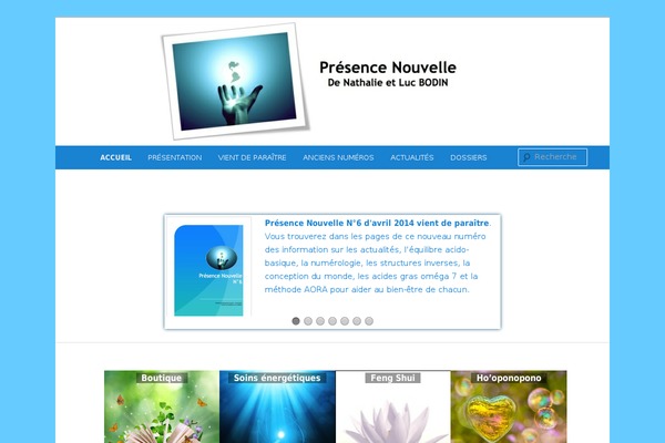 Site using Ditty News Ticker plugin