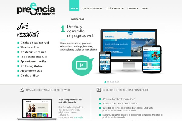 presenciaeninternet.com site used Presenciaeninternet