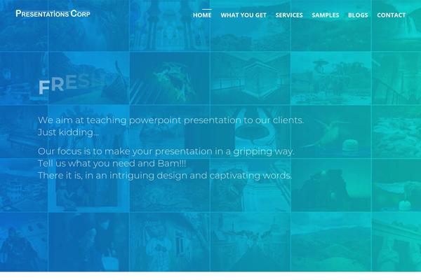 presentationscorp.com site used Presentation-corps