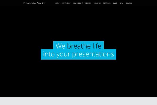 presentationstudio.com site used Presentationstudio