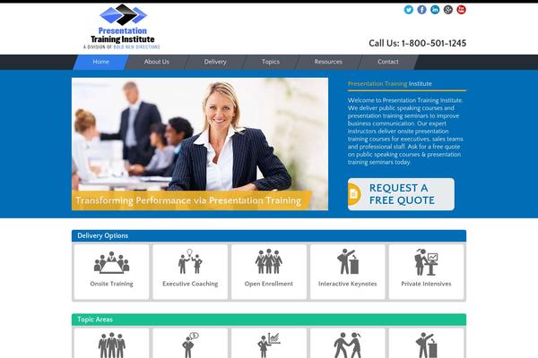 Twenty Thirteen theme site design template sample
