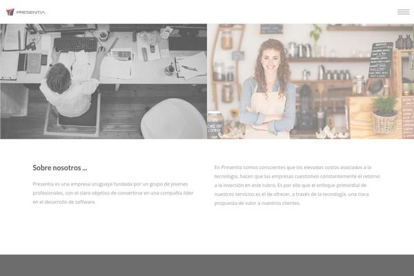 Corpus theme site design template sample